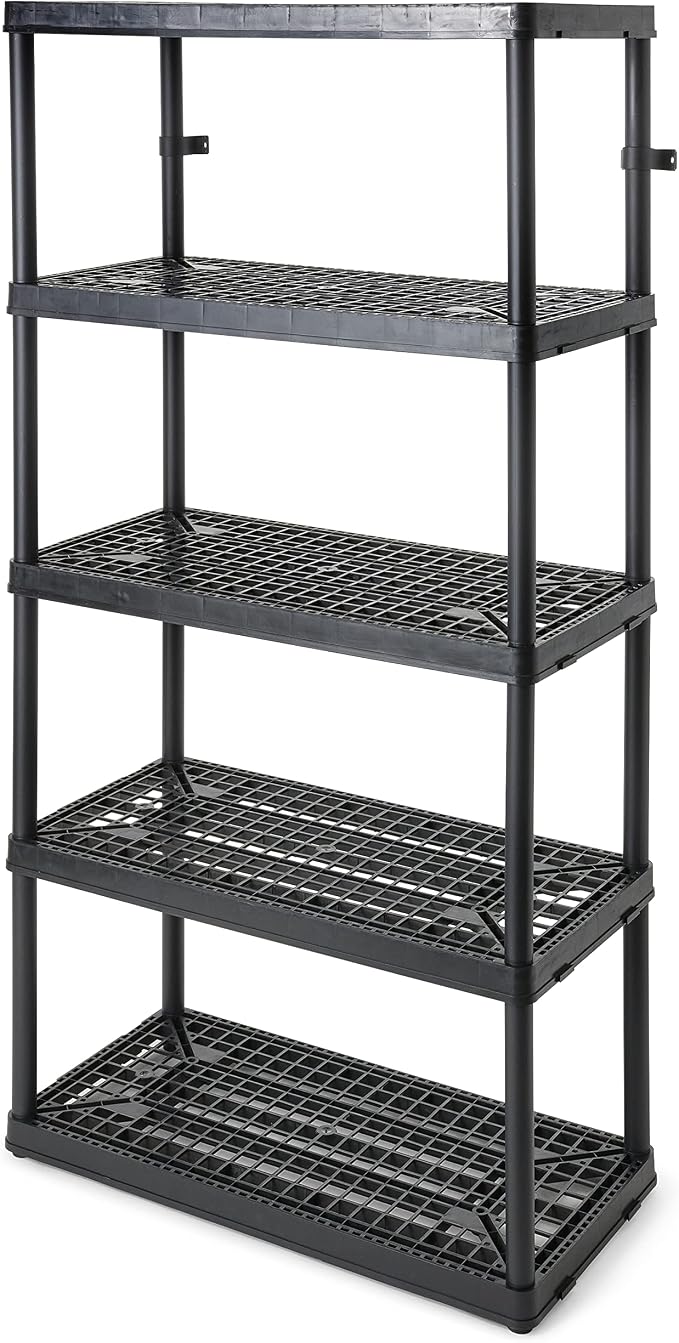 Black - 5 Shelf