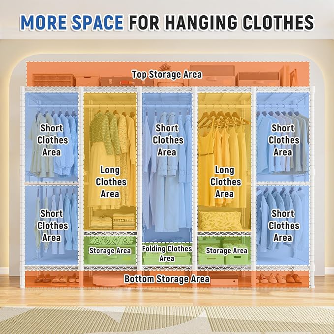 White Clothes Rack