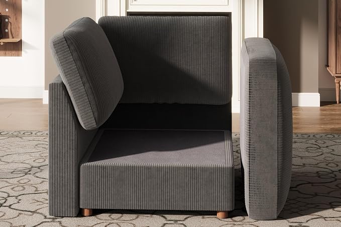 Corduroy Dark Gray