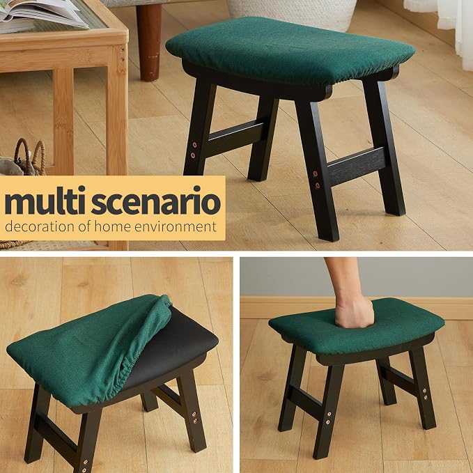 Black Legs - Green Stool Surface