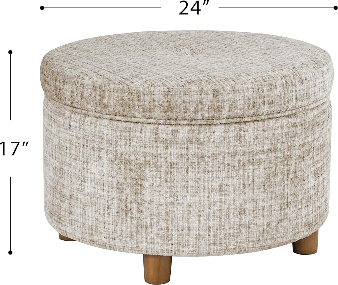 Cream Textural Woven