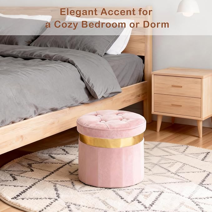 2pcs Velvet Pink
