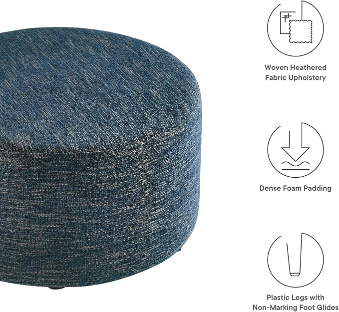Heathered Weave Azure