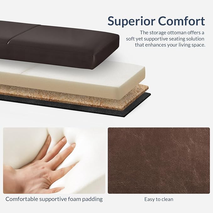 Brown/ Faux Leather