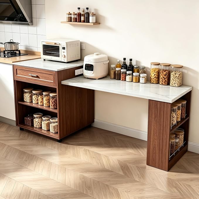 Walnut Faux Marble