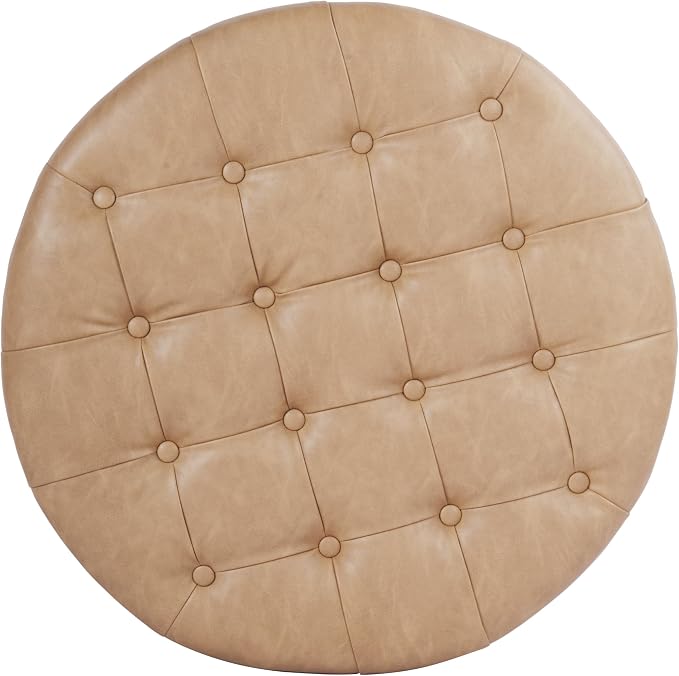 Light Camel Faux Leather