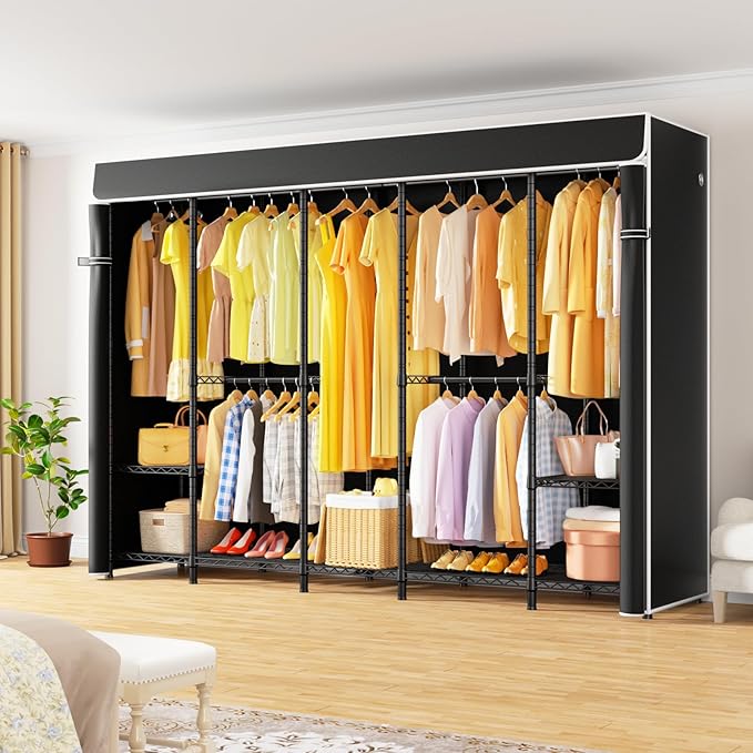 Black Rack with Black Cover