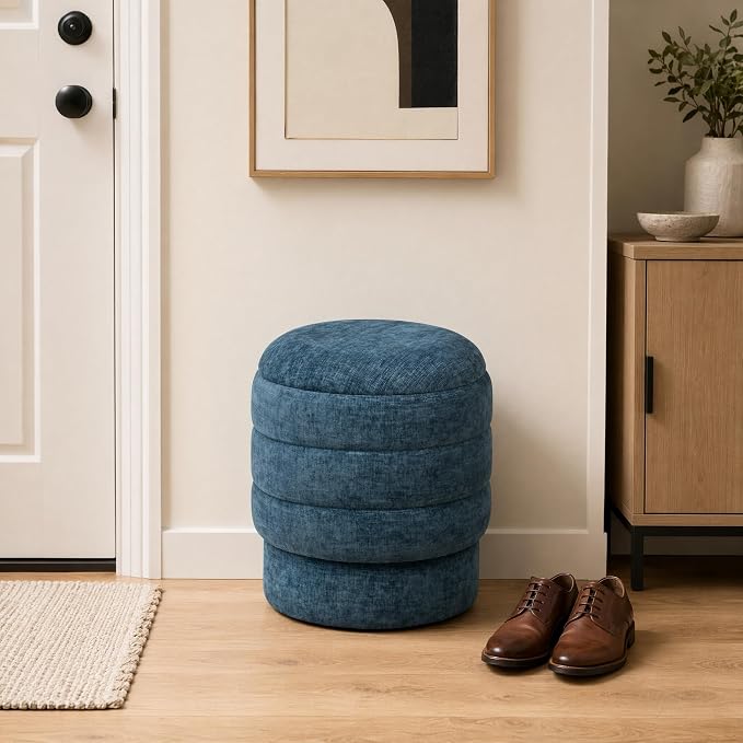 Round-denim Blue