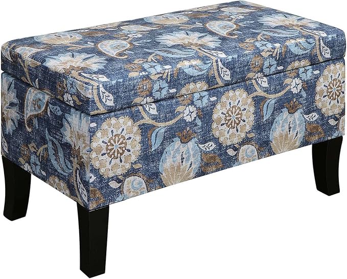 Indigo Flora Fabric