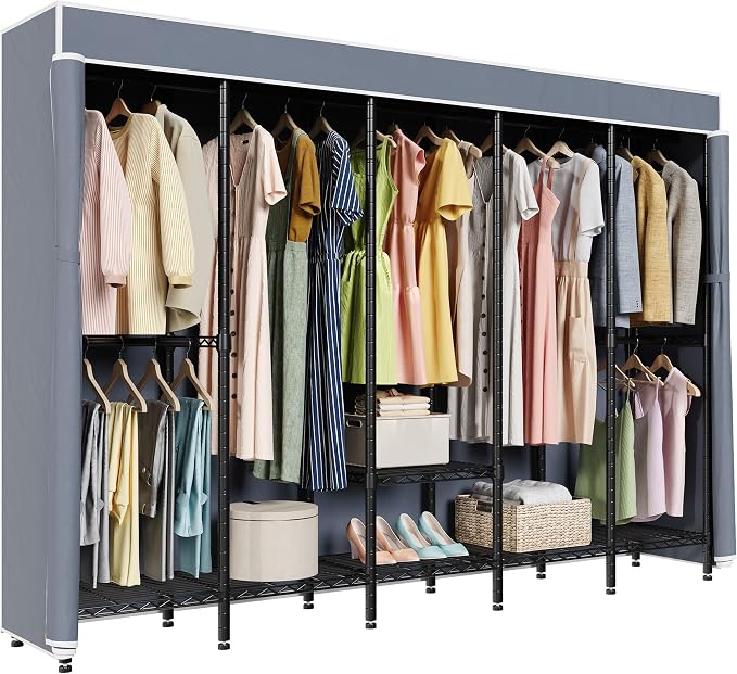 Black Rack with Grey Cover