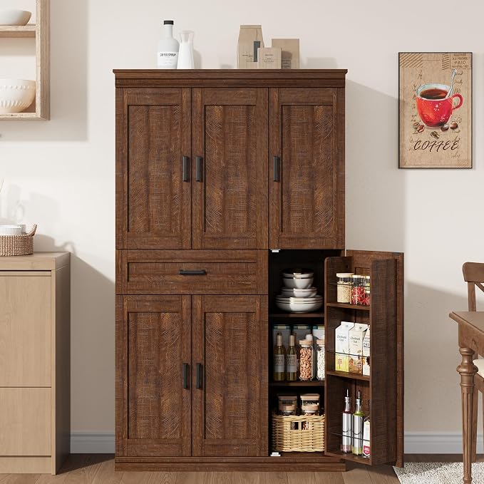 6 Doors-reddish Brown