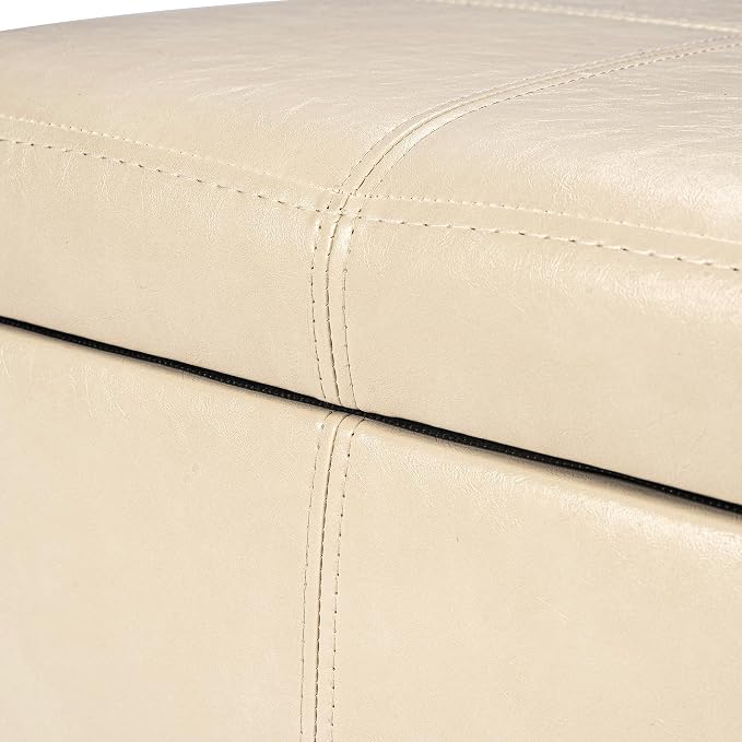 Leather Beige Legless