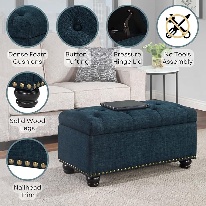 Dark Blue Fabric