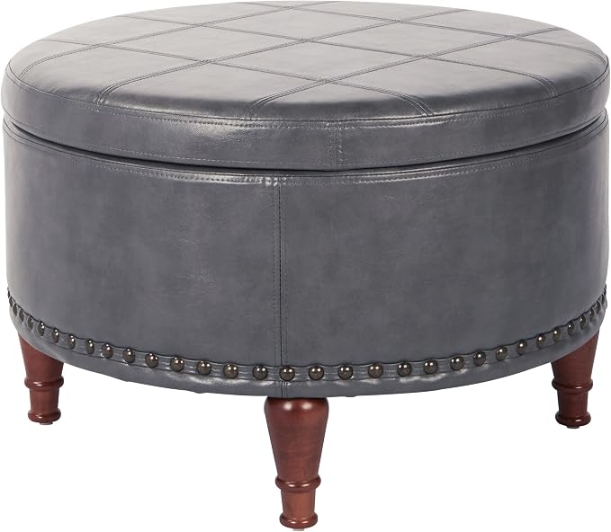 Pewter Faux Leather
