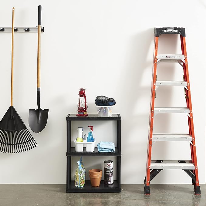 3 Shelf - Black