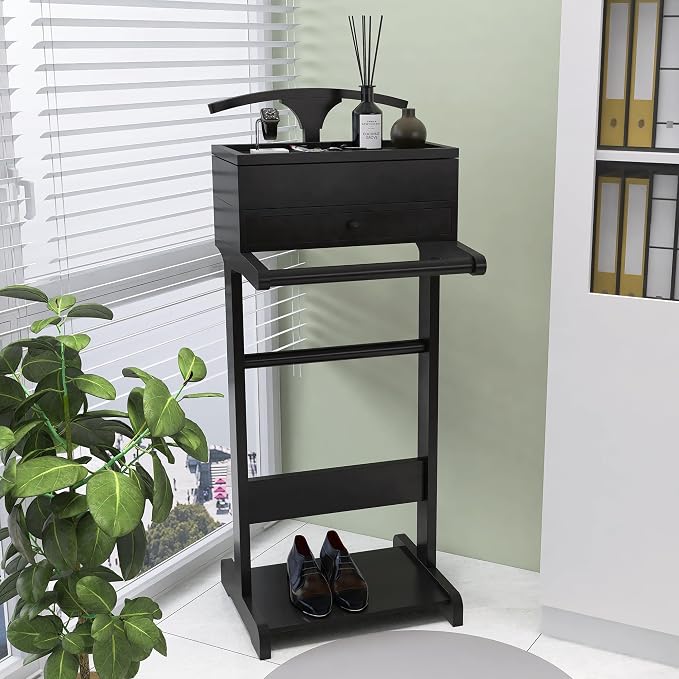 Black with Drawer & Flip Tray