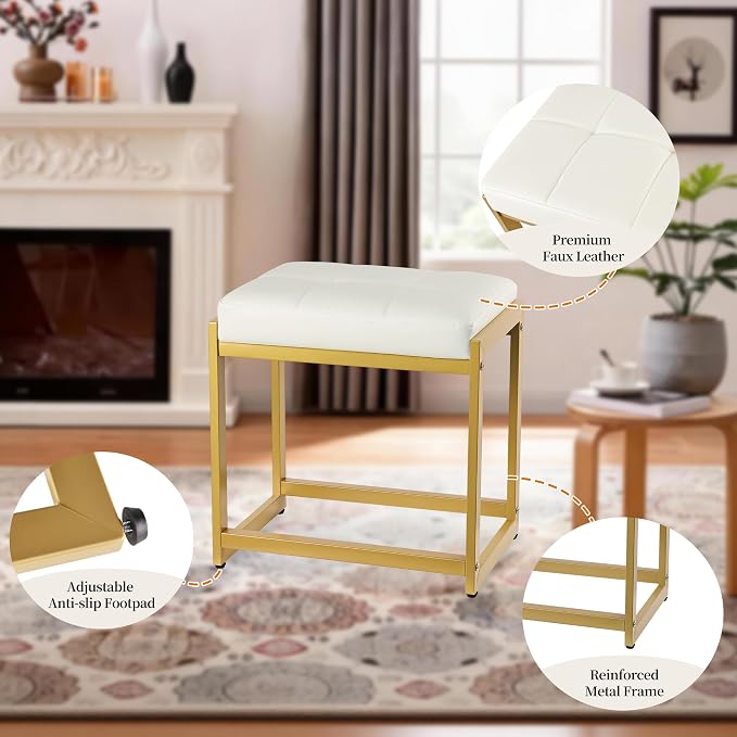 Pu White&golden