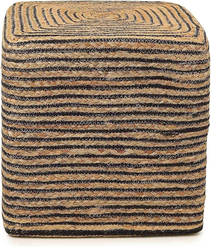 Cube Braided Natural Black - Two Pack