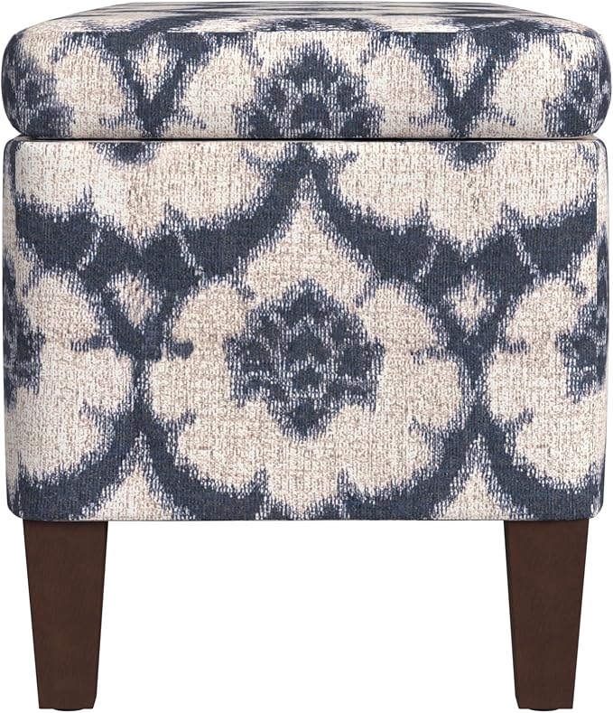 Blue Medallion Print