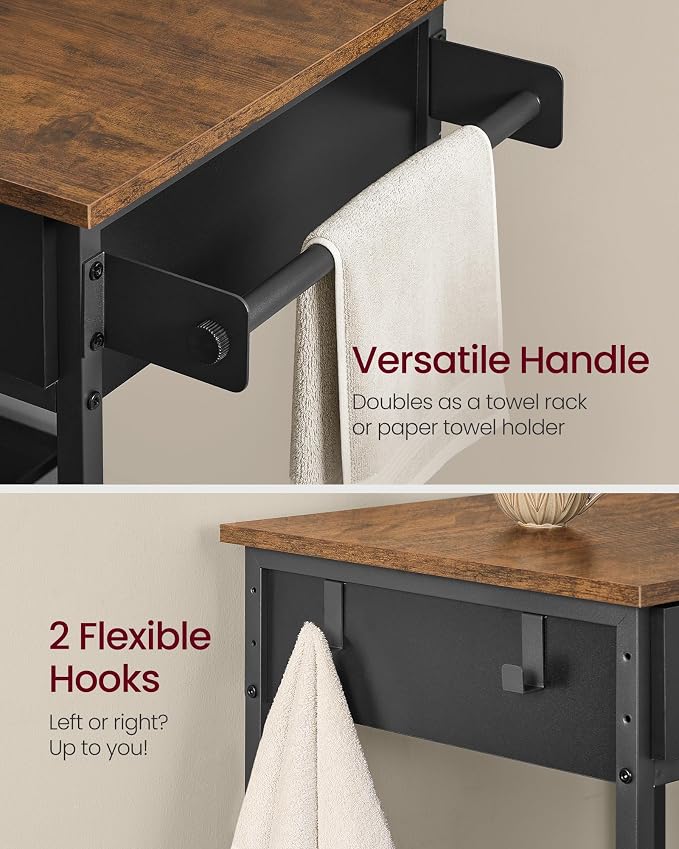 Rustic Brown + Ink Black