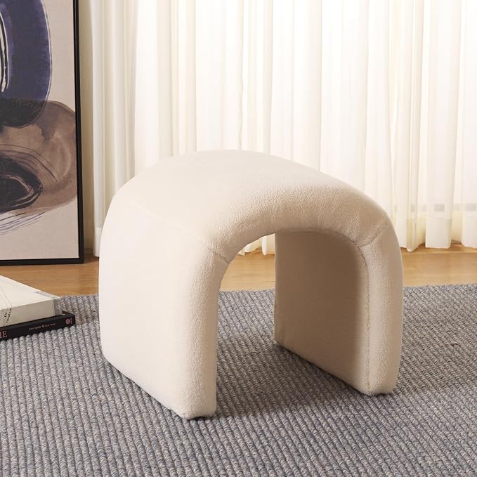 Cream Faux Shearling