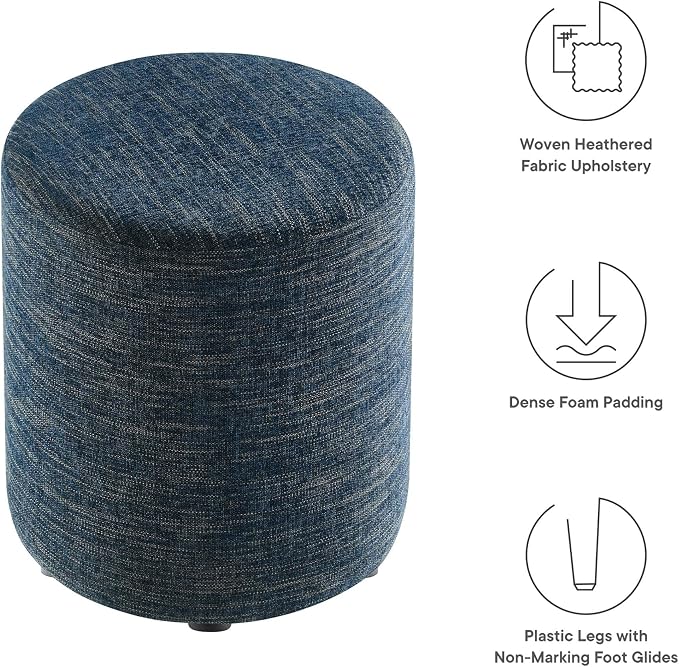 Heathered Weave Azure