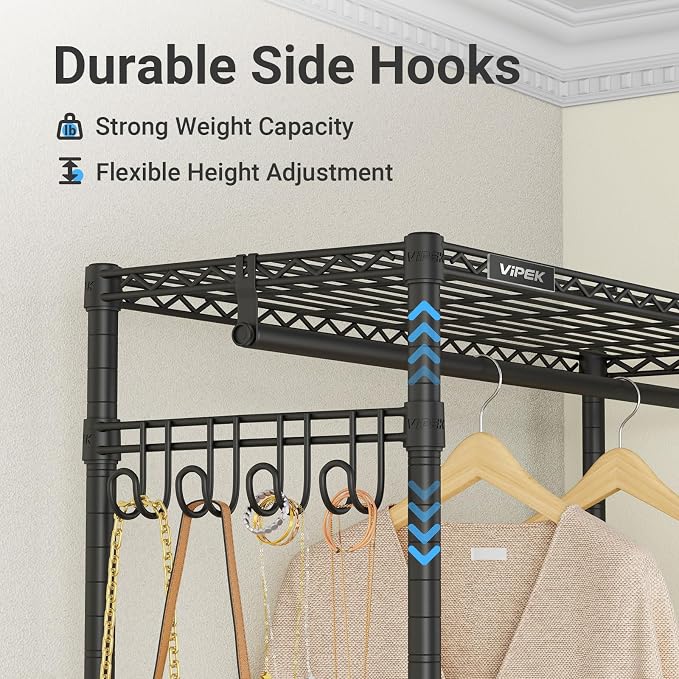 ‎Black Rack with Black Cover