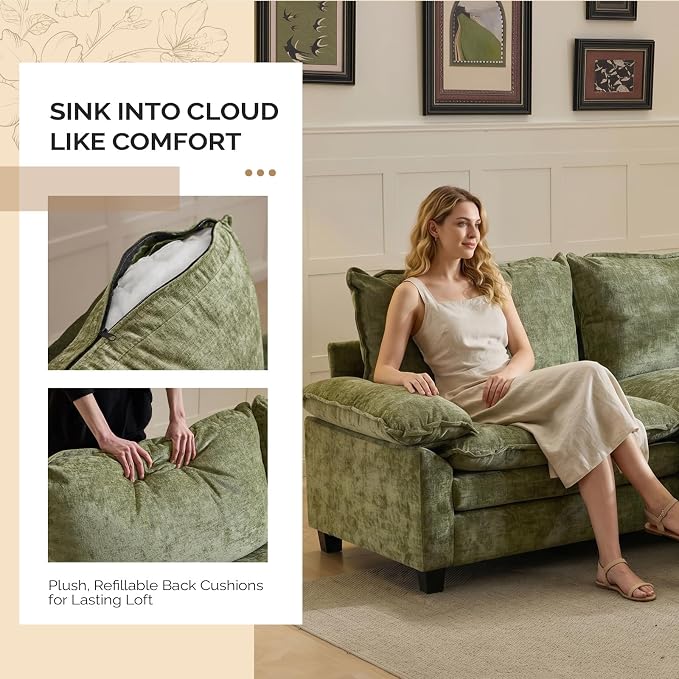 Chenille Olive