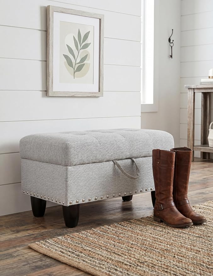 Gray White-linen