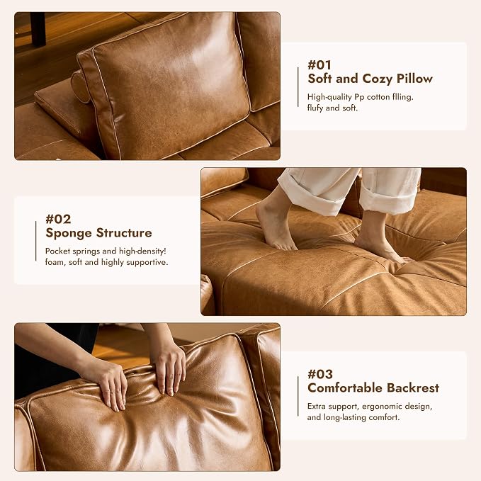 Brown,faux Leather