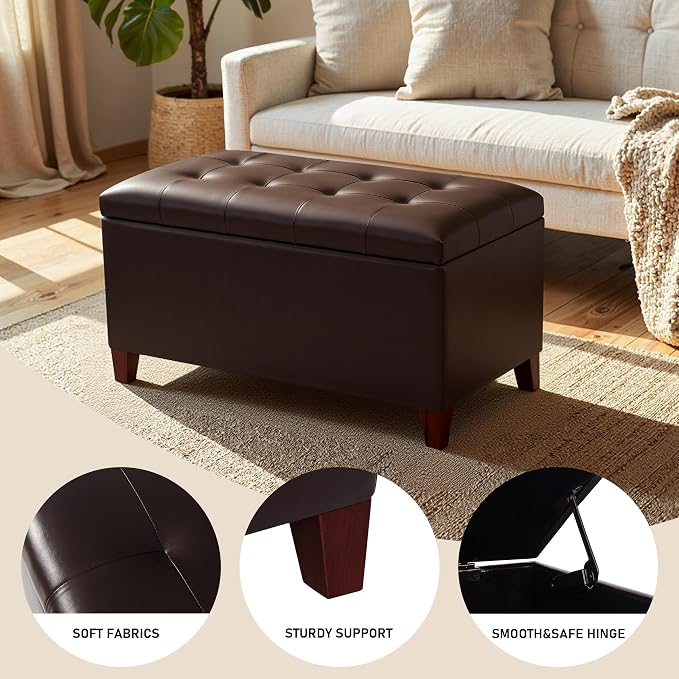 Brown Faux Leather