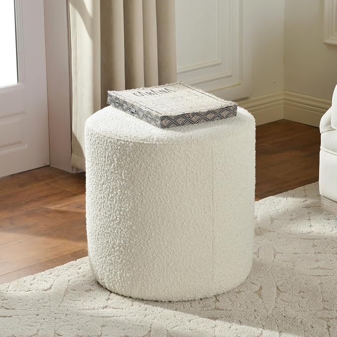 Boucle in Cream White