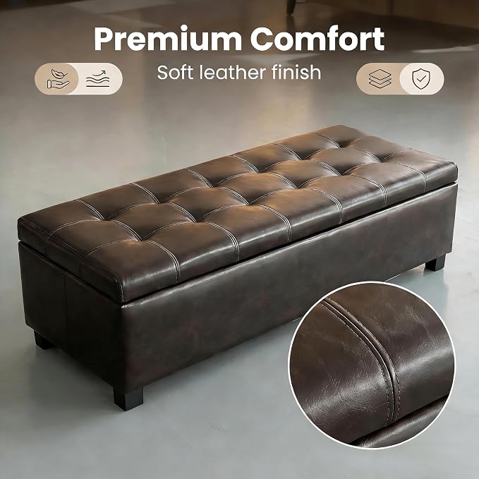 Brown-pu Leather