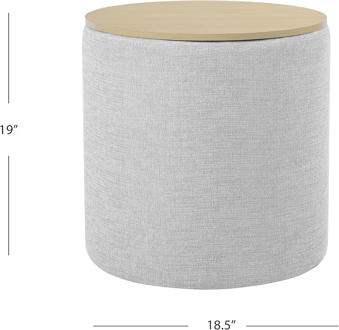 Light Gray Textured Woven
