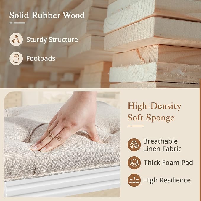 Linen and White