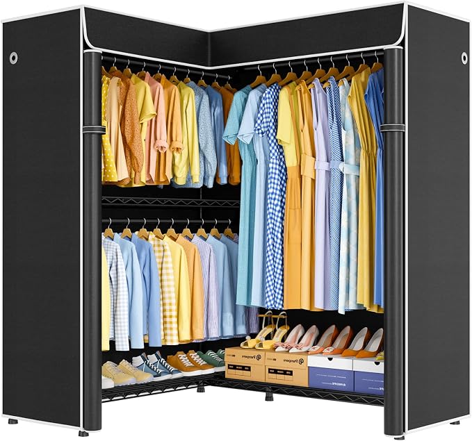 Black Rack with Black Cover