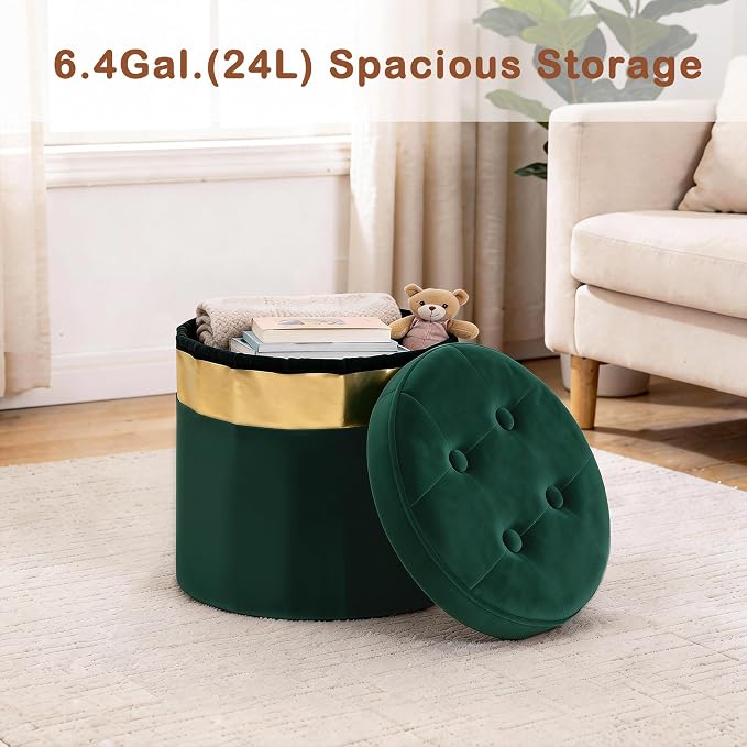 2pcs Velvet Green