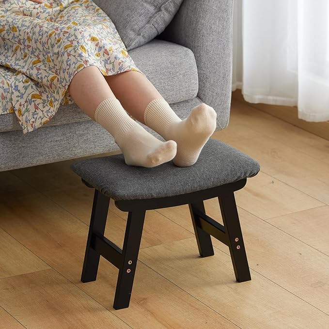 Black Legs - Gray Stool Surface