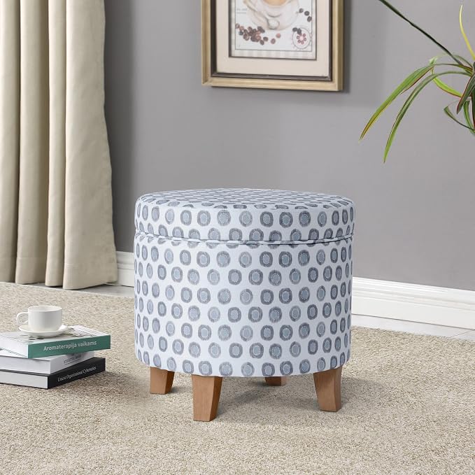 Small Green Medallion Ikat Print