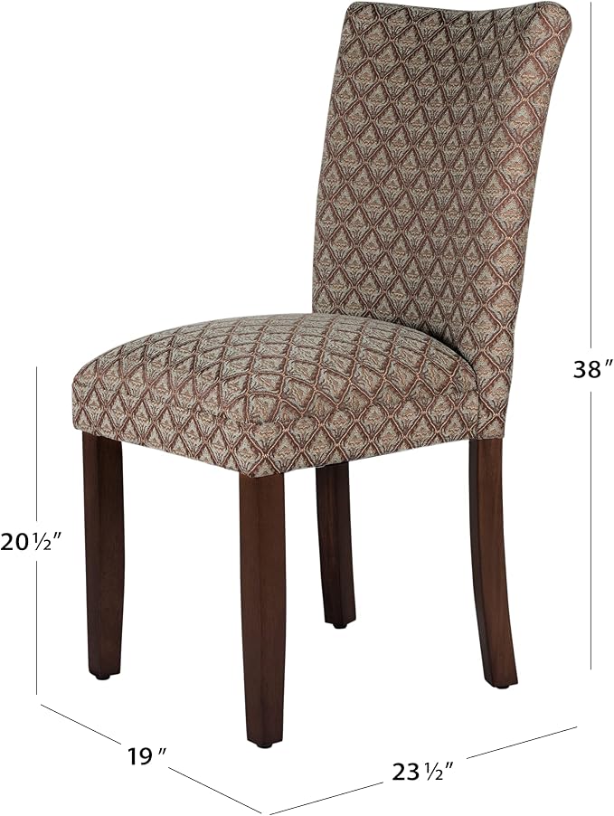 Brown Damask