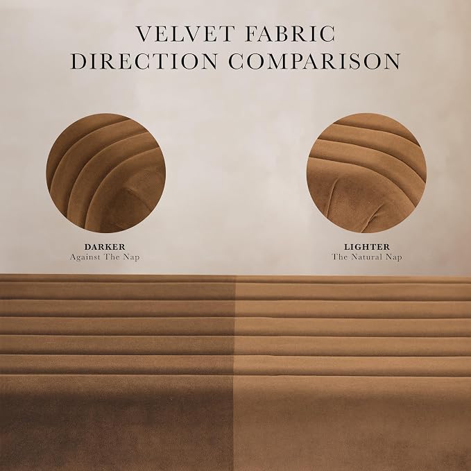 Rust Orange Velvet