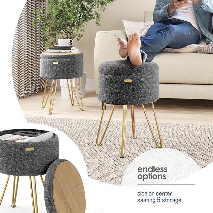 Grey/Gold Legs
