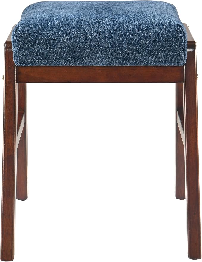 Fabric Blue and Brown