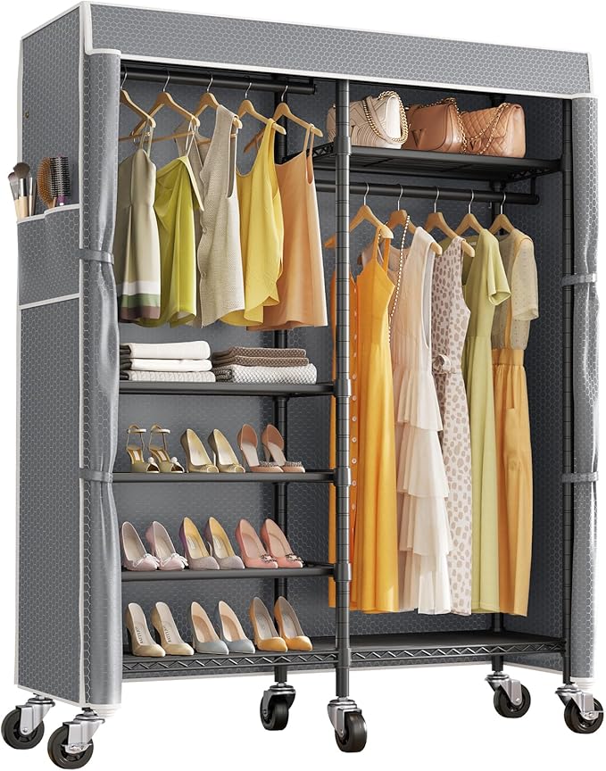 Black Rack with Grey Cover