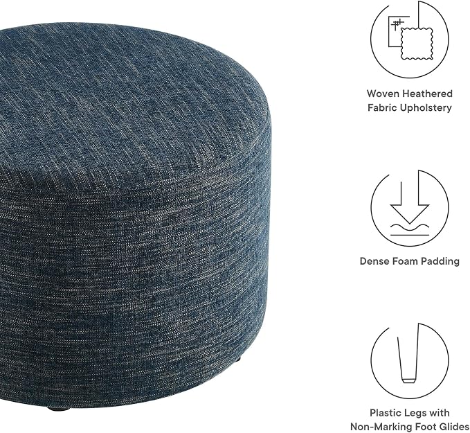 Heathered Weave Azure