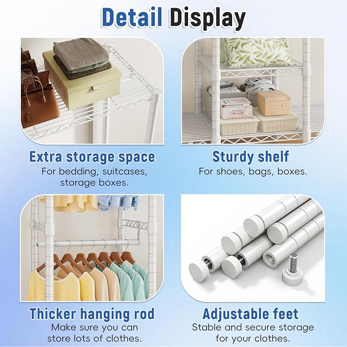 White Clothes Rack