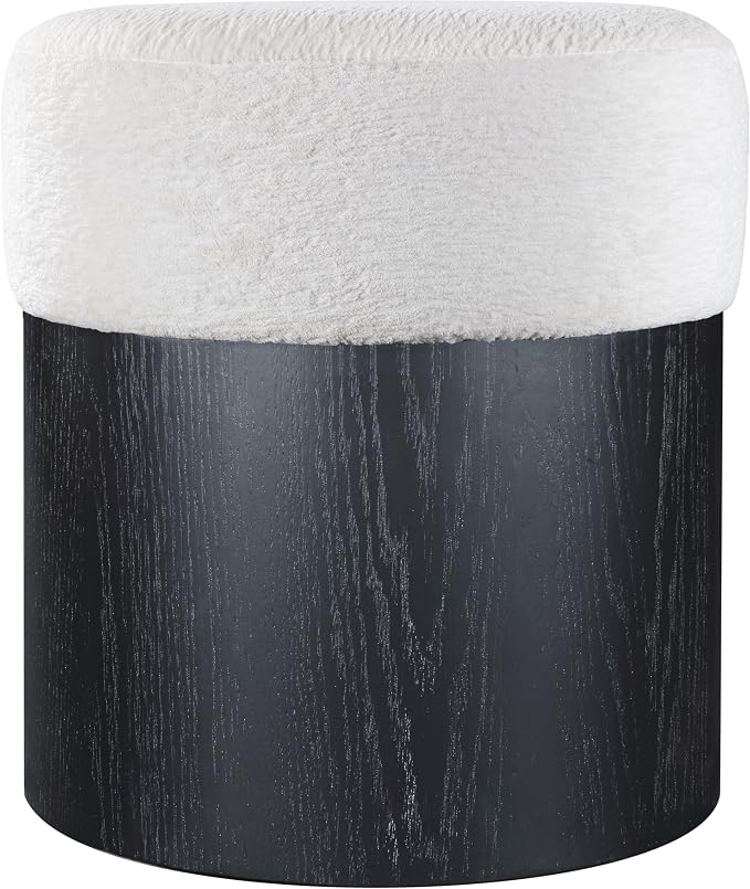 Cream / Black Finish