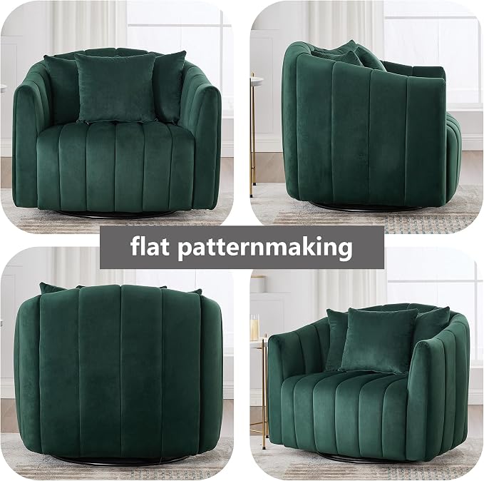 Green-swivel Chair