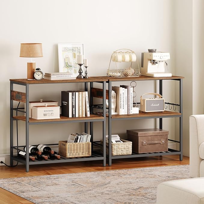 Rustic Brown + Black