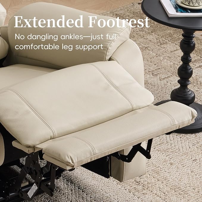 Genuine Leather Beige
